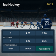 Slotuna - Hockey Betting with 1x2 Gaming